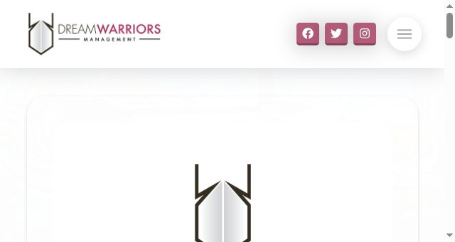 Screenshot of dreamwarriors.co