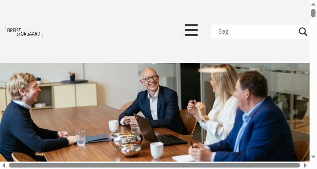 Screenshot of dreiststorgaard.dk