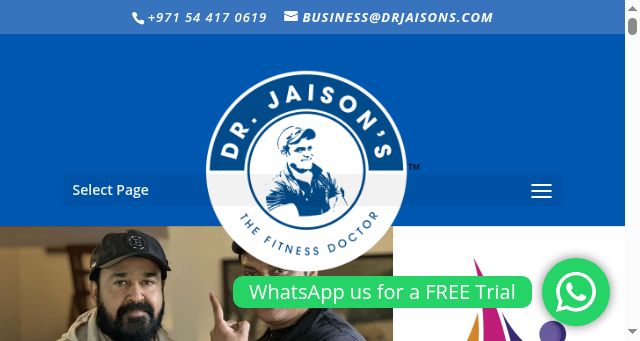 Screenshot of drjaisons.ae