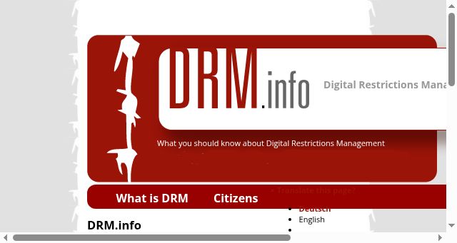 Screenshot of drm.info