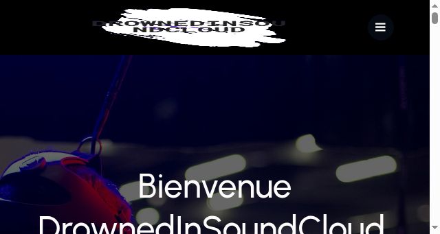 Screenshot of drownedinsoundcloud.com