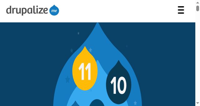 Screenshot of drupalize.me