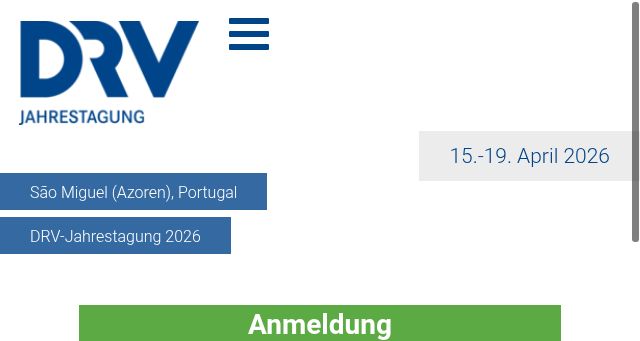 Screenshot of drv-jahrestagung.de