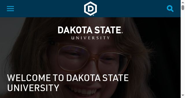 Screenshot of dsu.edu