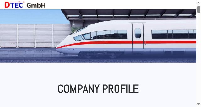 Screenshot of dtec-gruppe.com