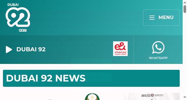 Screenshot of dubai92.com