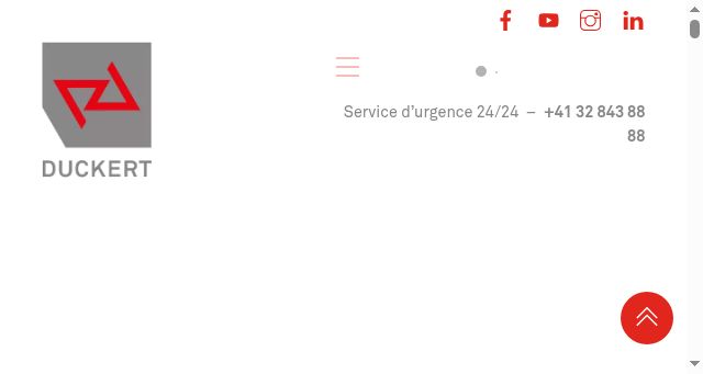 Screenshot of duckertsa.ch