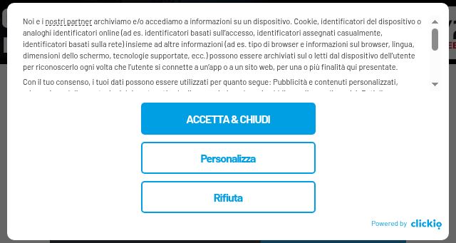 Screenshot of dueruote.it