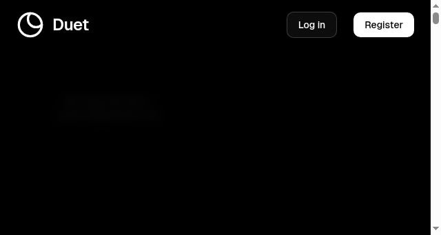 Screenshot of duet.so