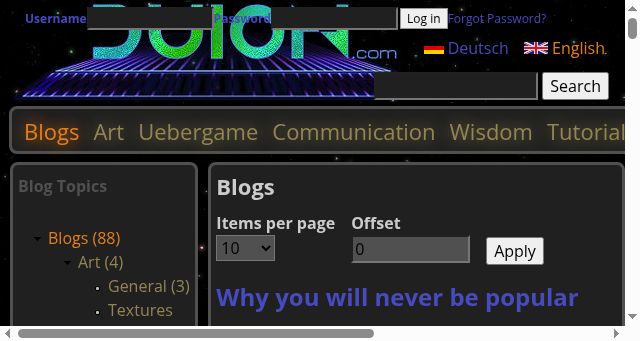 Screenshot of duion.com