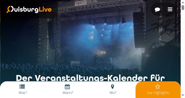 Screenshot of duisburglive.de