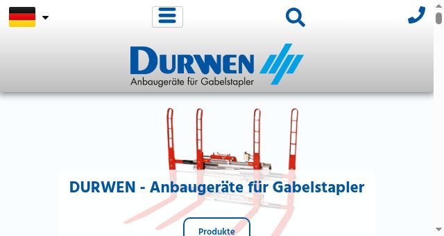 Screenshot of durwen.de