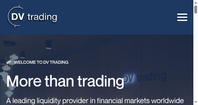 Screenshot of dvtrading.co