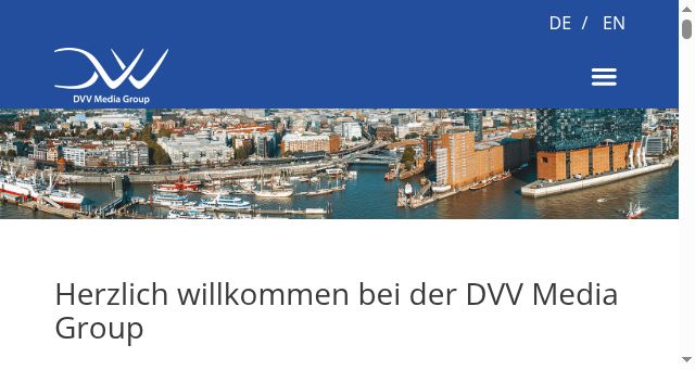 Screenshot of dvvmedia.com