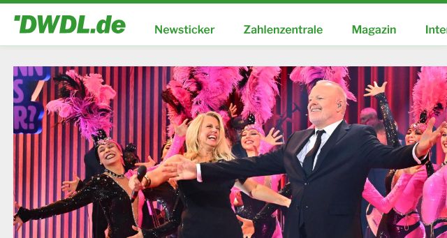 Screenshot of dwdl.de