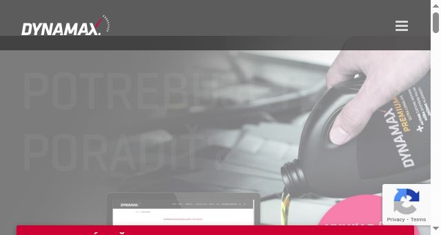Screenshot of dynamaxoil.com