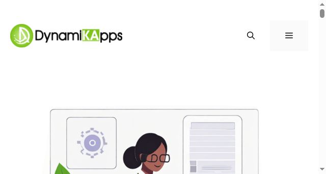 Screenshot of dynamikapps.com