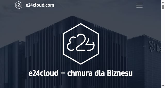 Screenshot of e24cloud.com