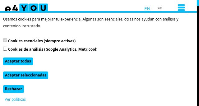 Screenshot of e4you.org