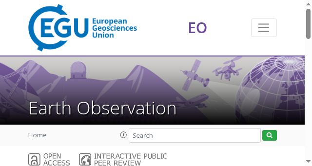 Screenshot of earth-observation.net