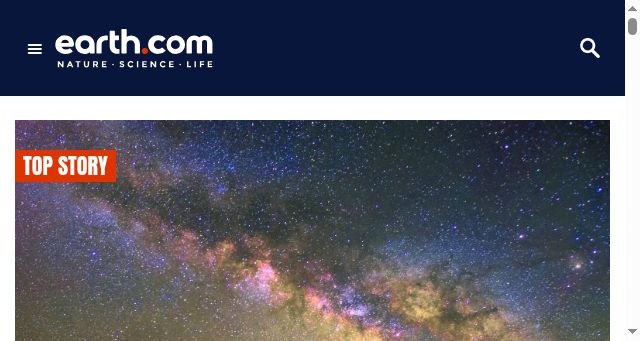 Screenshot of earth.com
