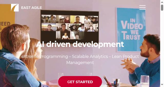 Screenshot of eastagile.com