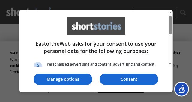 Screenshot of eastoftheweb.com