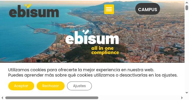Screenshot of ebisum.com
