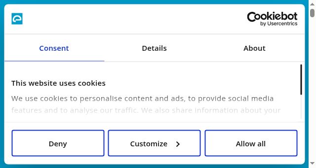 Screenshot of ecnp.eu