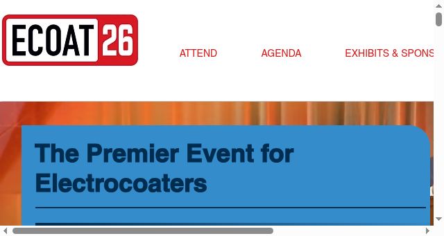 Screenshot of ecoat.events