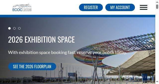 Screenshot of ecocexhibition.com