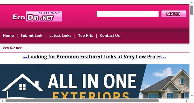 Screenshot of ecodir.net