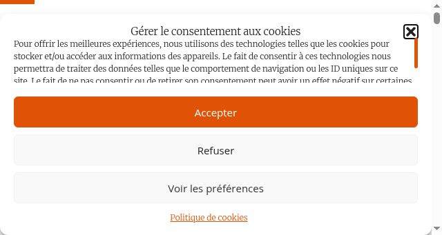 Screenshot of ecole-notredame.eu