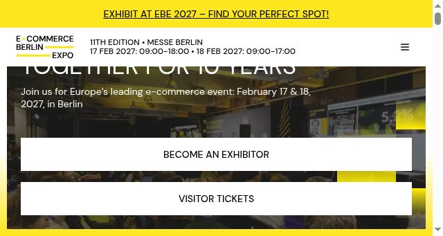 Screenshot of ecommerceberlin.com