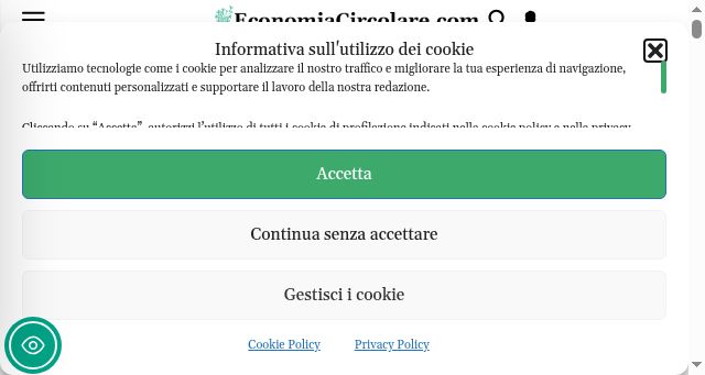 Screenshot of economiacircolare.com