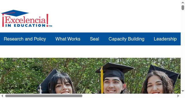 Screenshot of edexcelencia.org