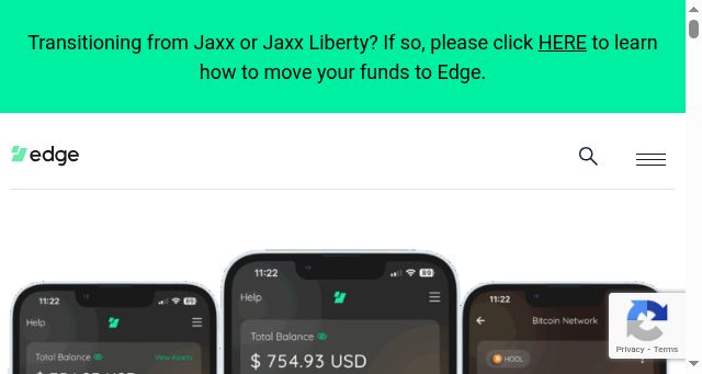 Screenshot of edge.app