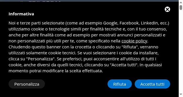 Screenshot of edilformestense.it