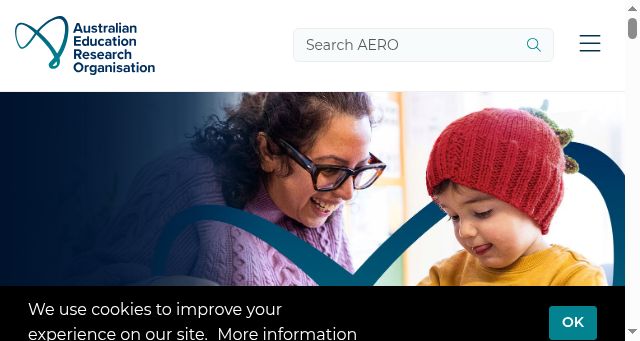 Screenshot of edresearch.edu.au
