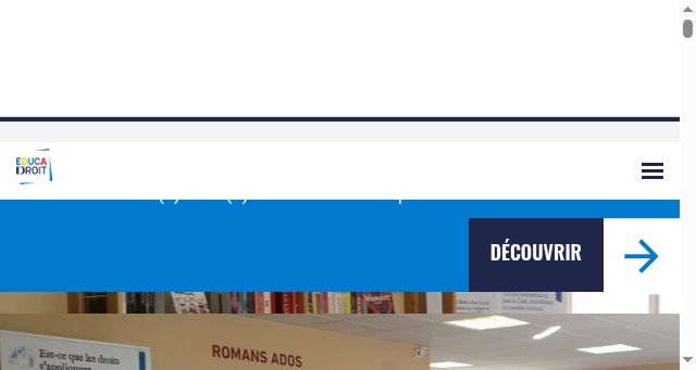 Screenshot of educadroit.fr