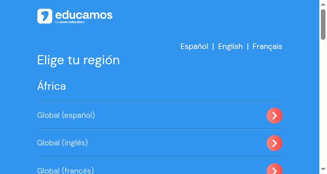 Screenshot of educamos.com