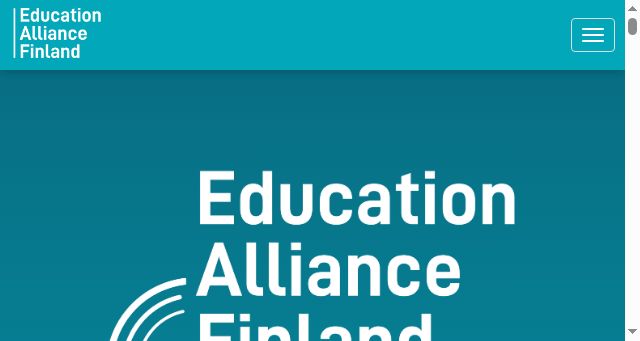 Screenshot of educationalliancefinland.com
