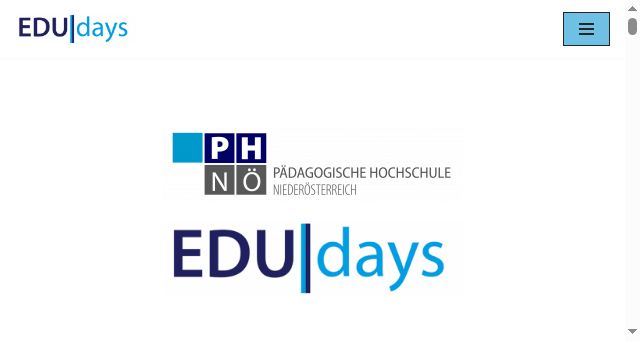 Screenshot of edudays.at
