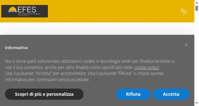 Screenshot of efesleccosondrio.it