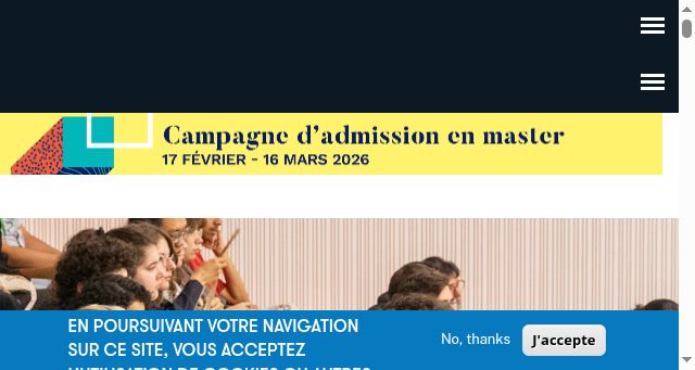 Screenshot of ehess.fr