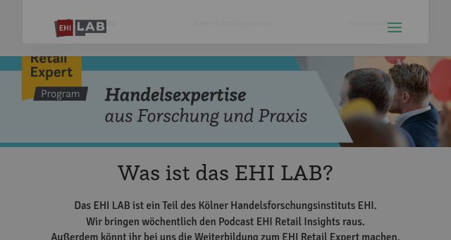 Screenshot of ehi-lab.org
