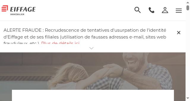 Screenshot of eiffage-immobilier.fr