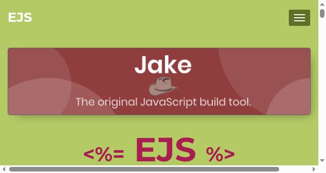 Screenshot of ejs.co