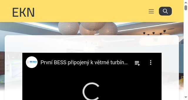 Screenshot of ekn.cz