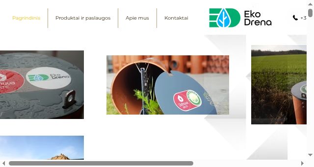 Screenshot of ekodrena.lt